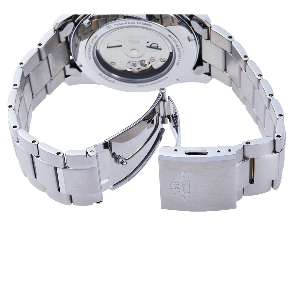 Orient RA-AR0002B10B Contemporary Mechanical Automatic Contemporary klasyczny zegarek srebrny - miniatura 9