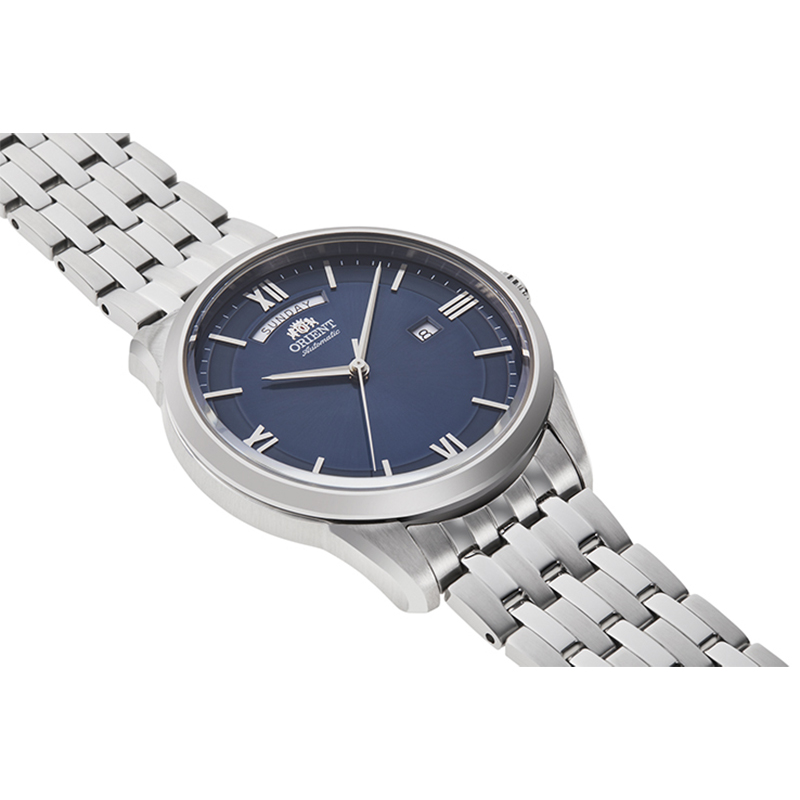 Orient RA-AX0004L0HB zegarek srebrny klasyczny Contemporary bransoleta - miniatura 5