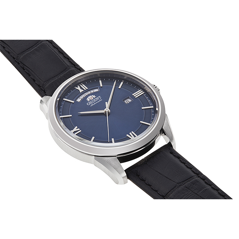 Orient RA-AX0007L0HB zegarek srebrny klasyczny Contemporary pasek - miniatura 5