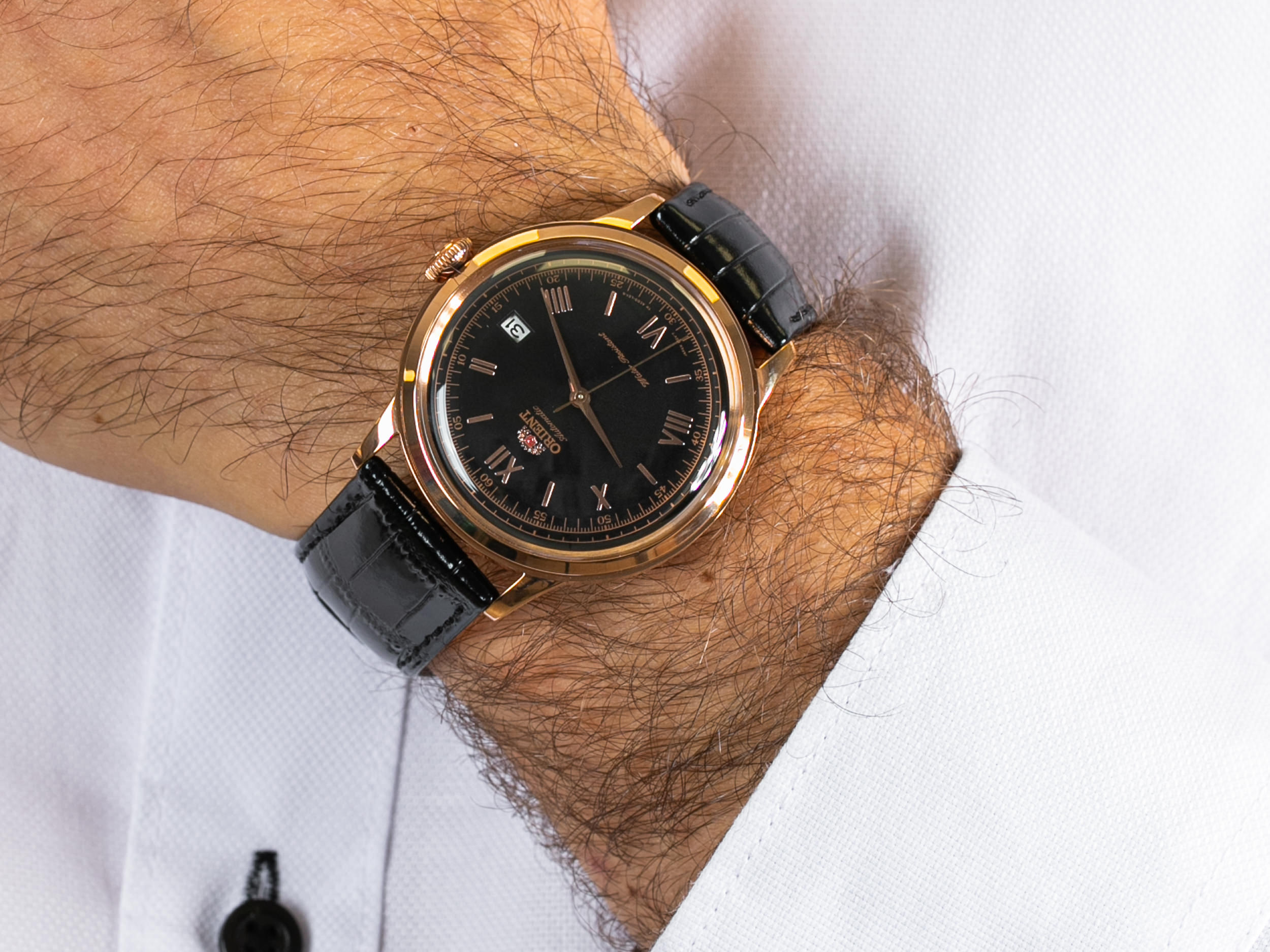 Orient FAC00006B0 2nd Generation Bambino Version 2 zegarek klasyczny Classic - miniatura 4