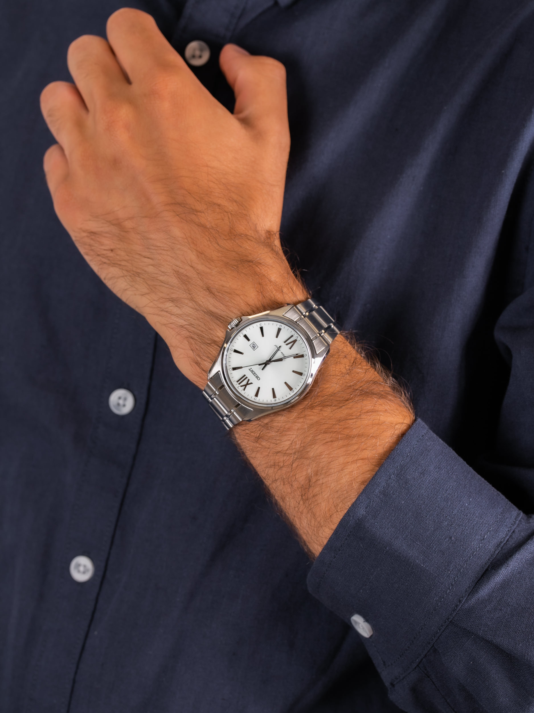 Orient FUNF2006W0 męski zegarek Classic bransoleta - miniatura 3