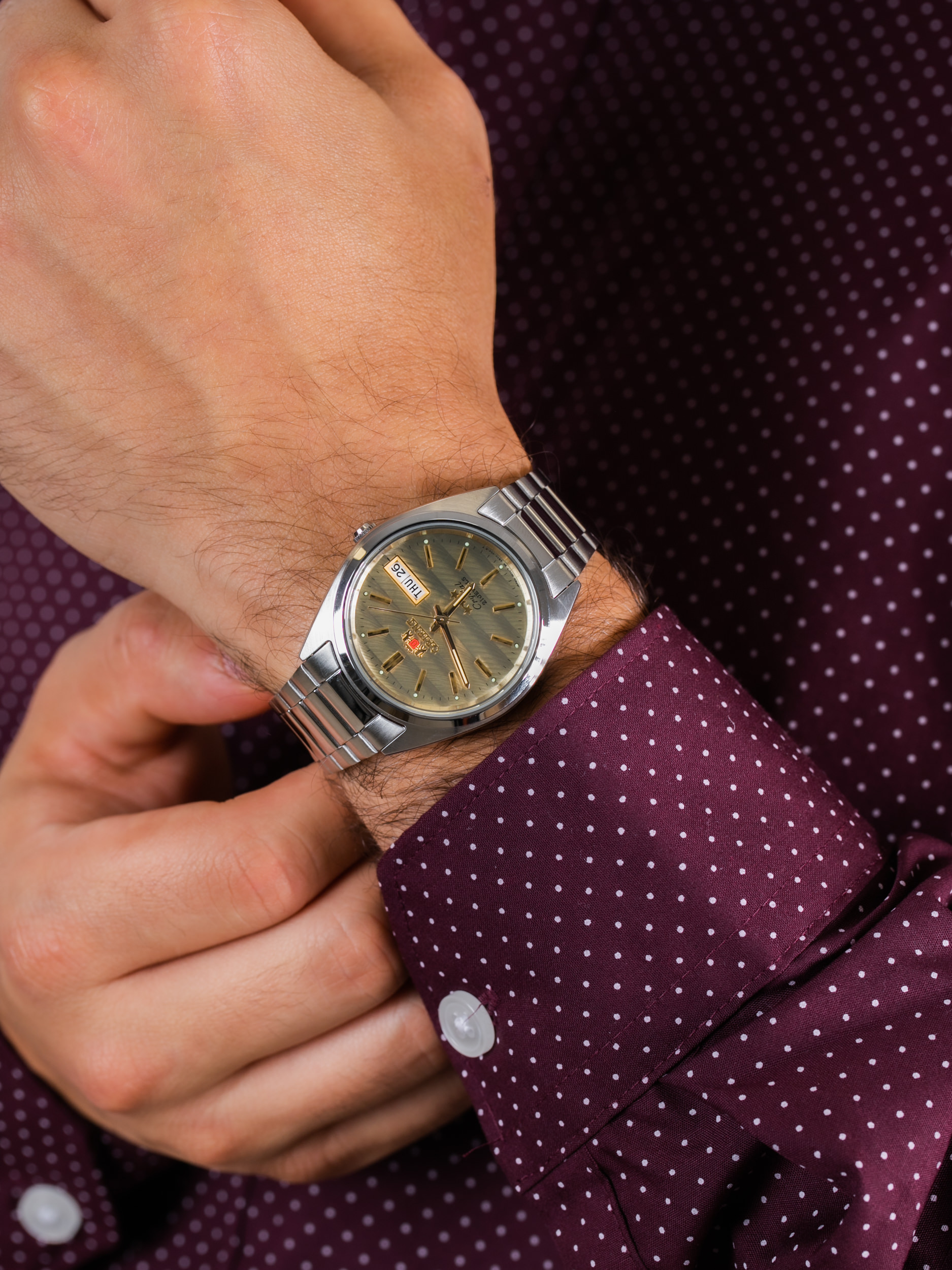 Orient FAB00007C9 męski zegarek Contemporary bransoleta - miniatura 3