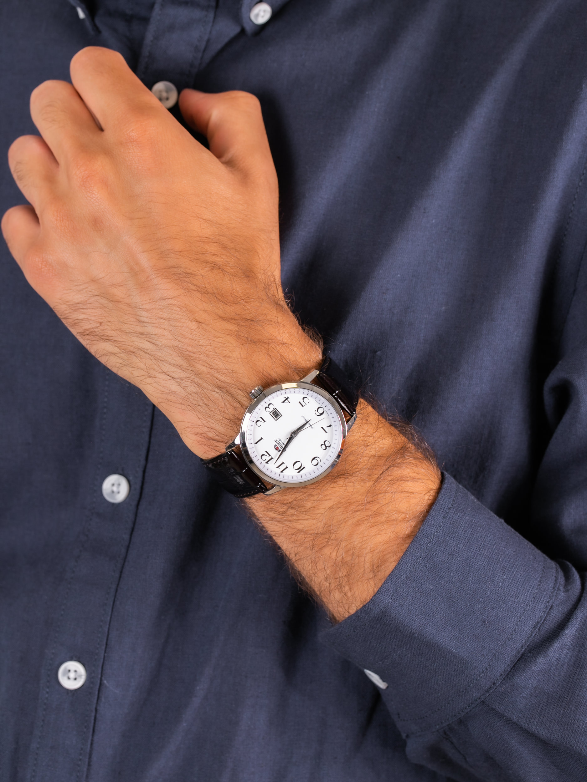 Orient FER27008W0 męski zegarek Contemporary pasek - miniatura 3