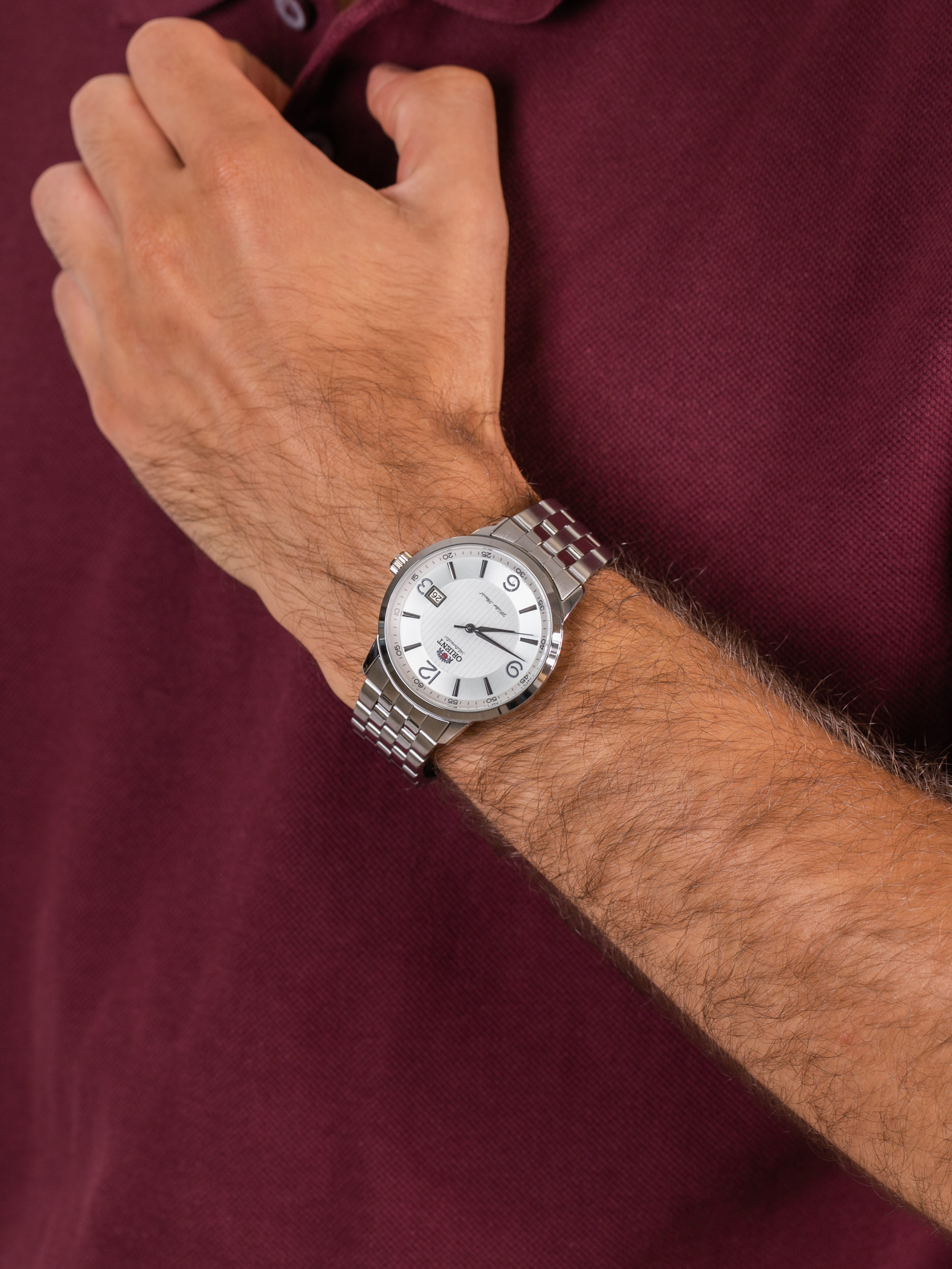 Orient FER2700CW0 męski zegarek Contemporary bransoleta - miniatura 3