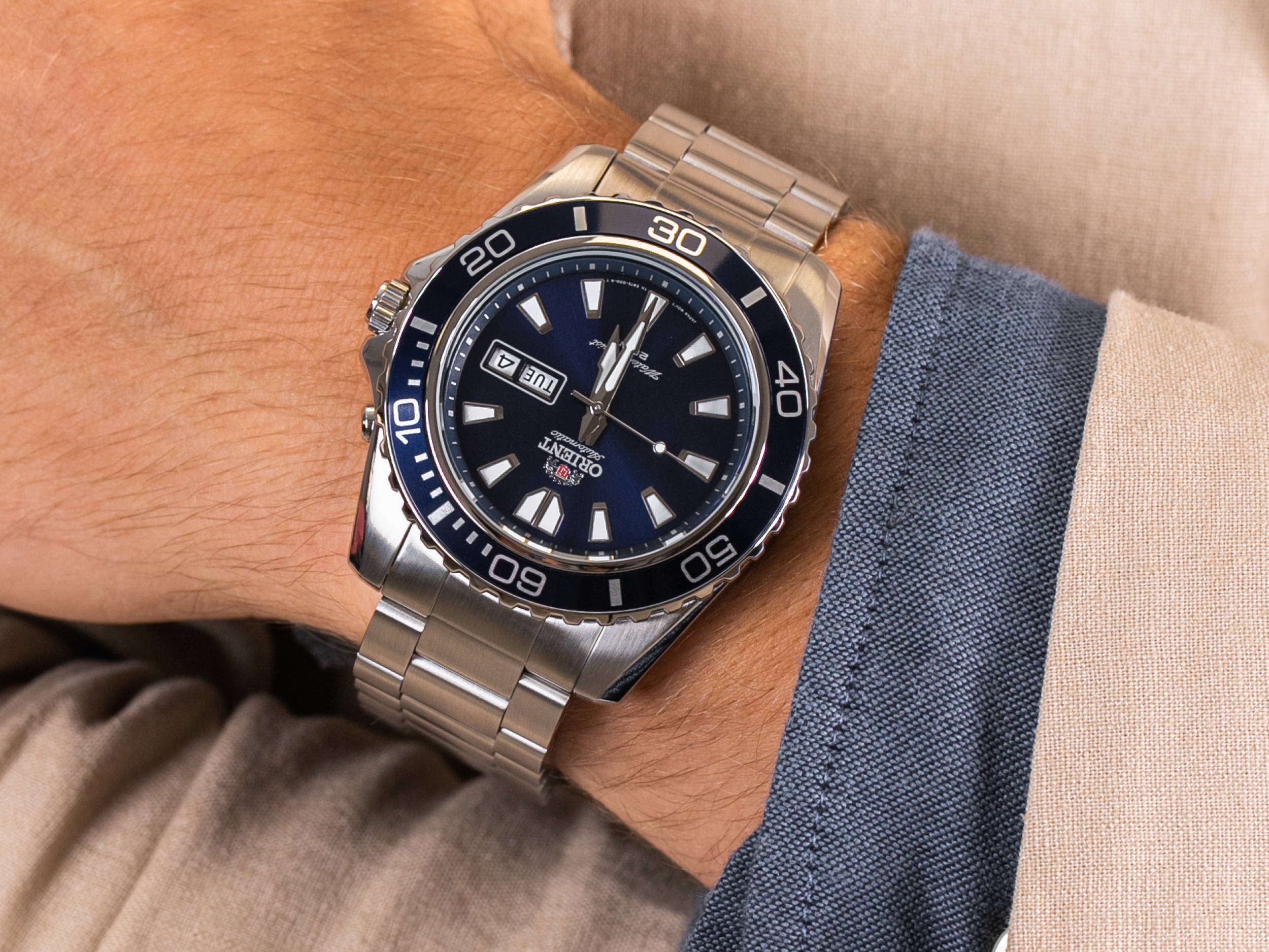 Orient FEM75002D6 Mako XL zegarek sportowy Sports - miniatura 4
