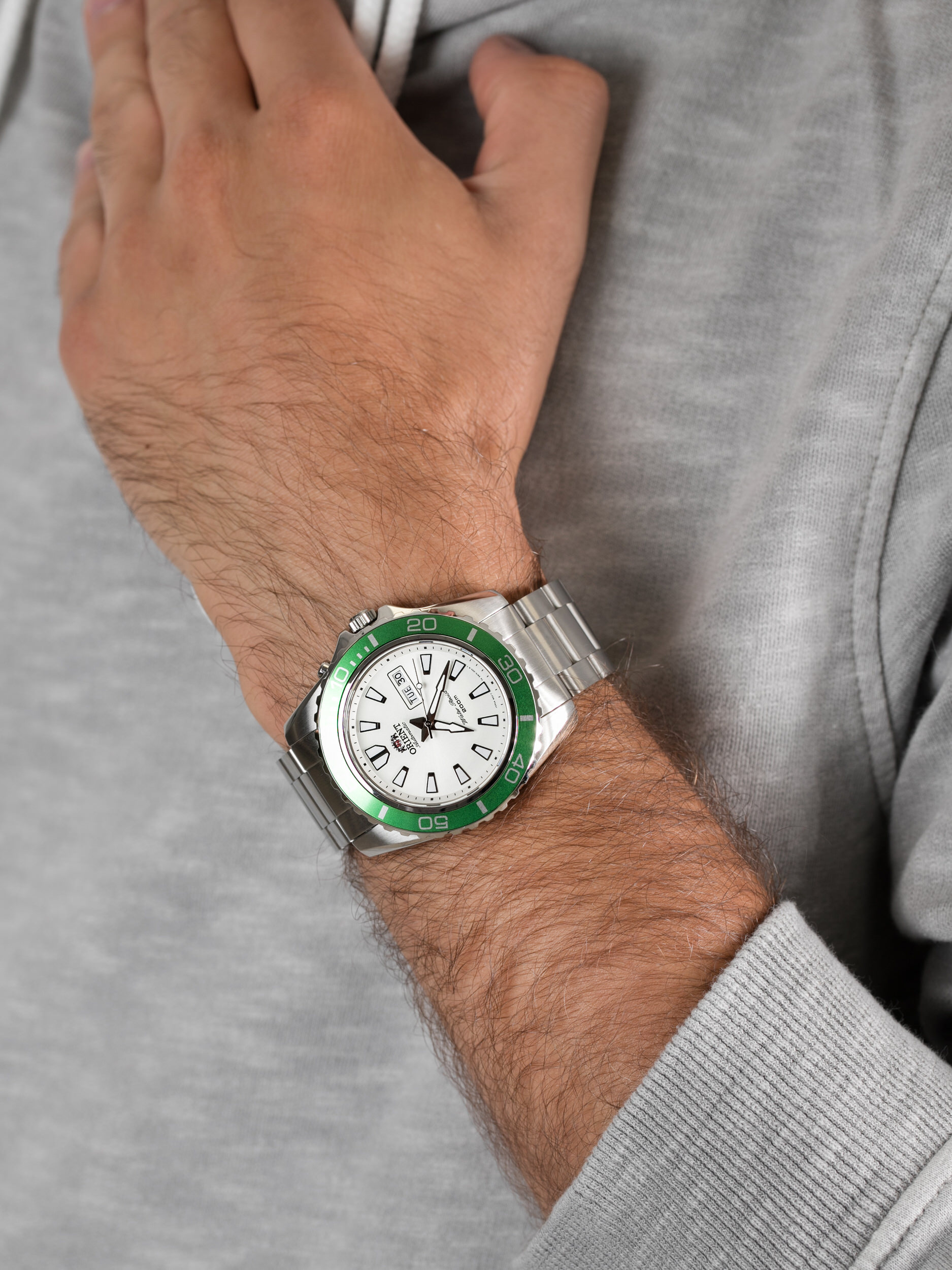 Orient FEM75006W9 męski zegarek Sports bransoleta - miniatura 3