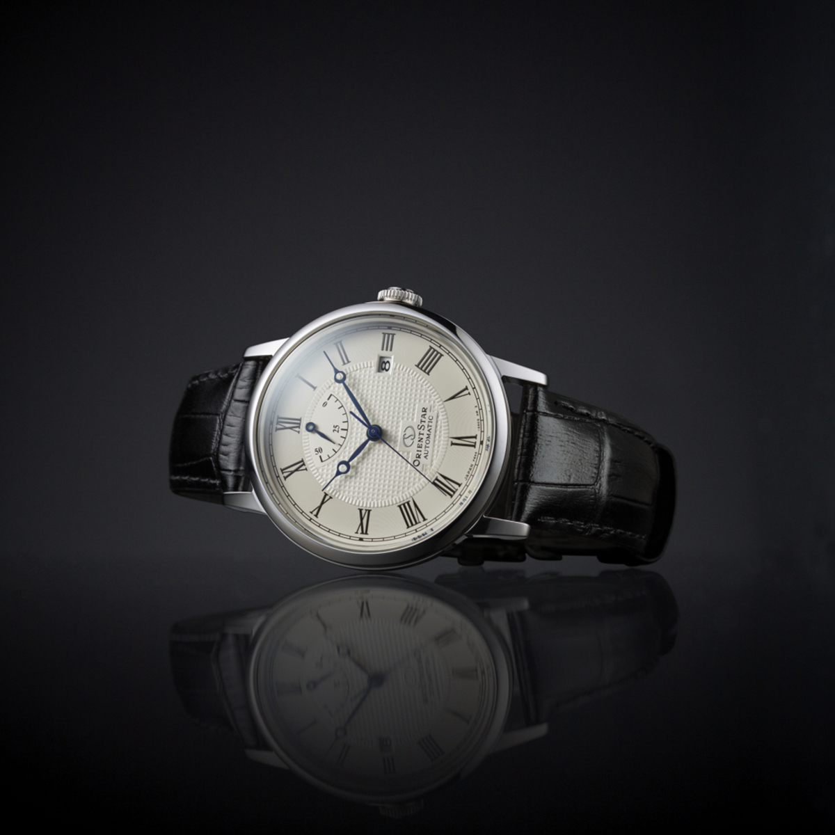 Orient Star SEL09004W0 męski zegarek Classic pasek - miniatura 3