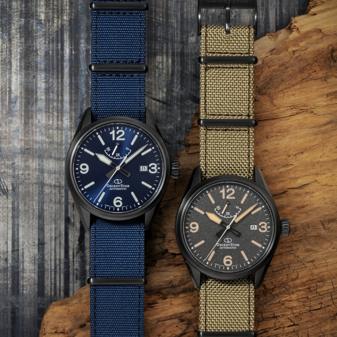 Orient Star RE-AU0207L00B zegarek czarny klasyczny Sports pasek - miniatura 5