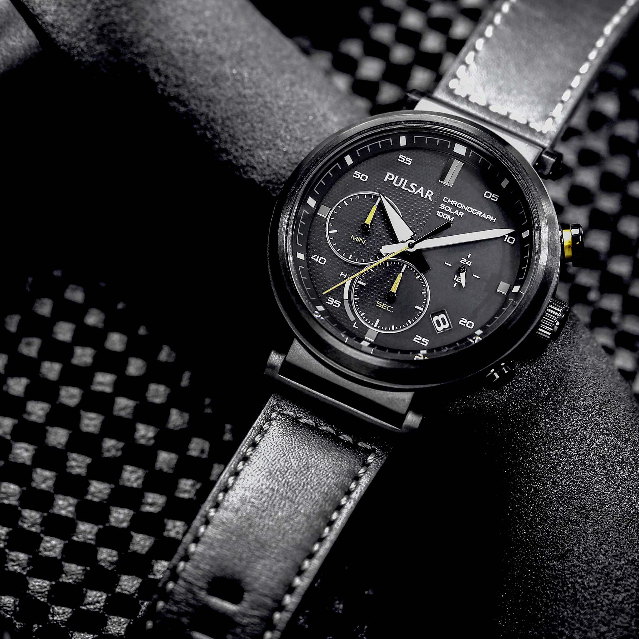zegarek Pulsar PZ5071X1 solar męski Sport Accelerator Chronograph Solar - miniatura 6