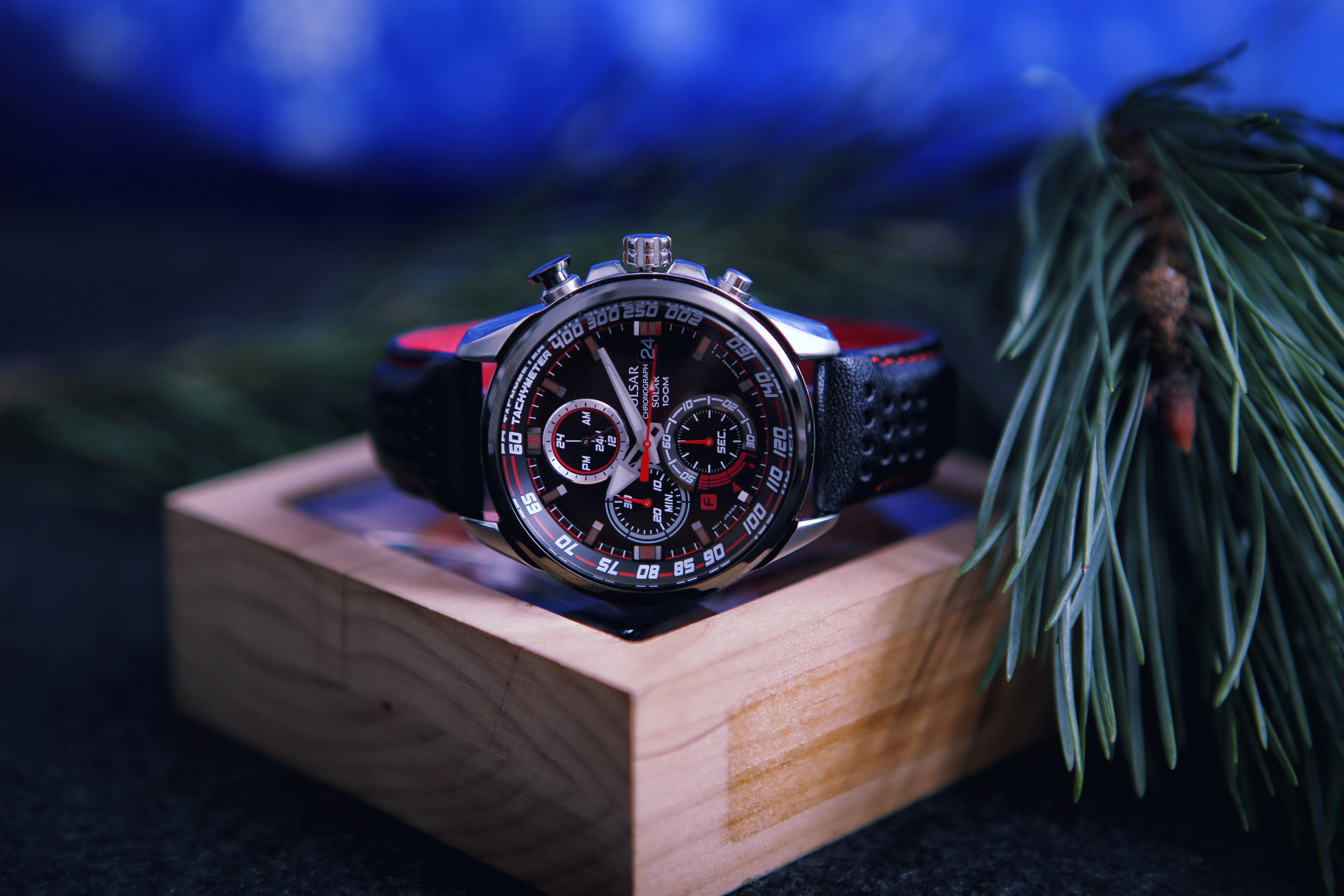 zegarek Pulsar PZ6005X1 męski z tachometr Sport - miniatura 3