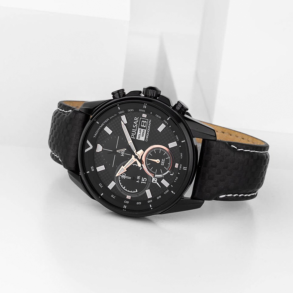 zegarek Pulsar PZ6033X1 solar męski Sport Accelerator Solar Chronograph - miniatura 6