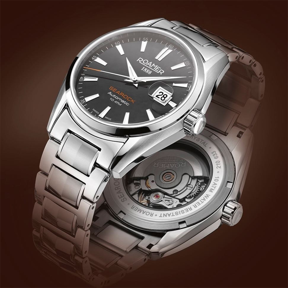 Roamer 210633.41.02.20 zegarek męski Searock - miniatura 2