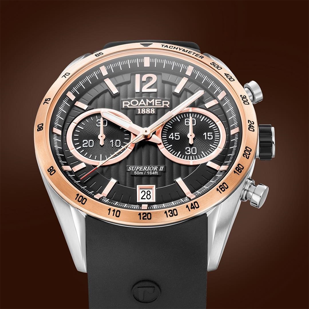 Roamer 510902.39.54.05 zegarek męski Superior - miniatura 2