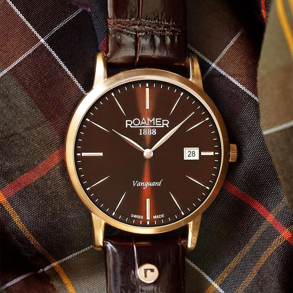 Roamer 979809.49.65.09 zegarek męski Vanguard - miniatura 2