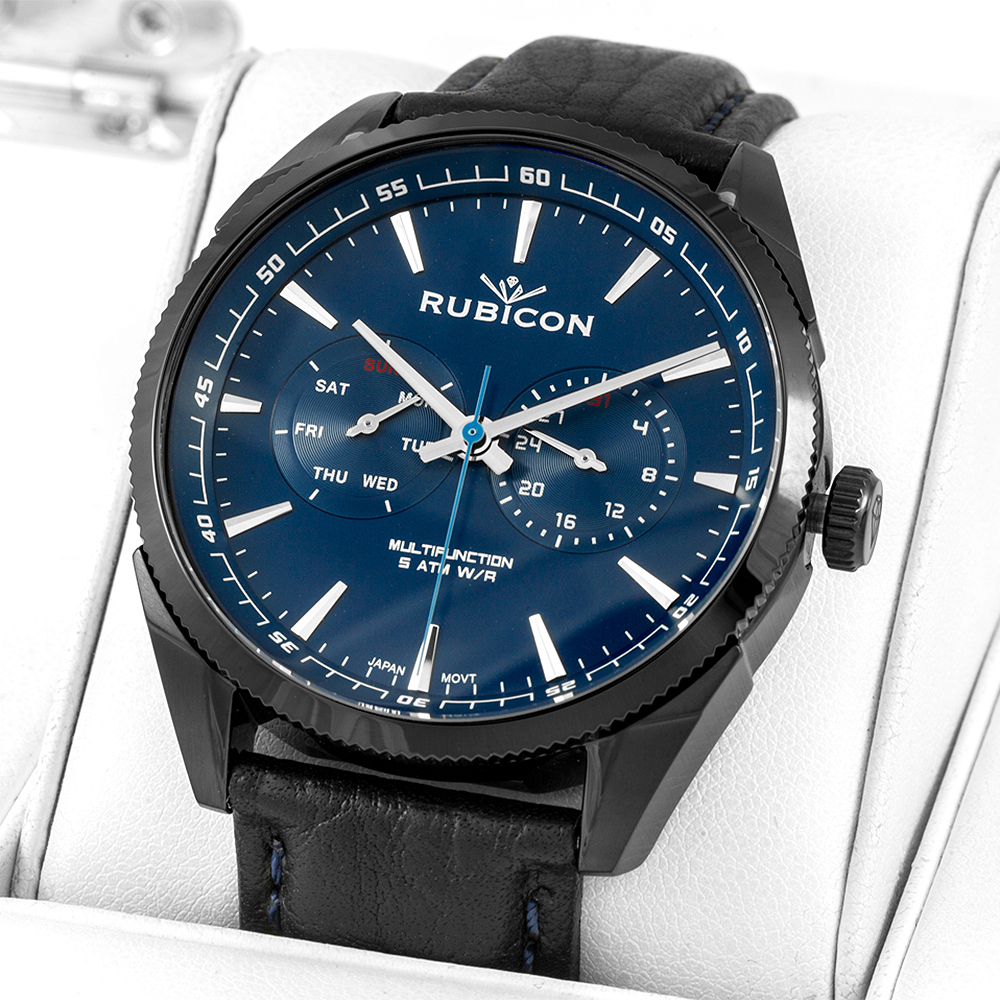 Rubicon RNCD69BIDX05AX męski zegarek Pasek pasek - miniatura 5