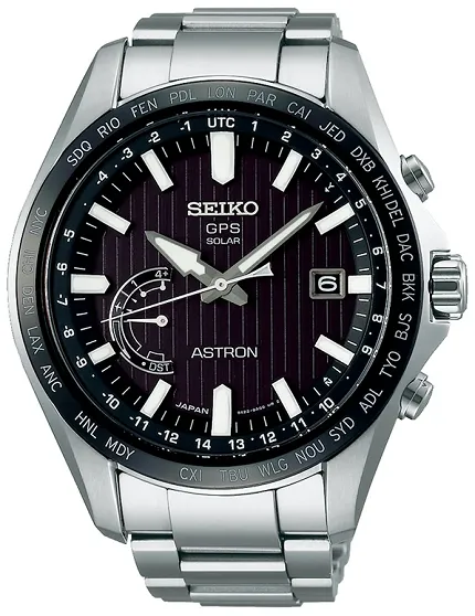 Seiko SSE161J1 Astron Astron GPS Solar World Timer - zdjęcie 1