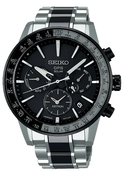 Seiko SSH011J1 Astron Astron GPS Solar Perpetual Calendar Titanium - zdjęcie 1