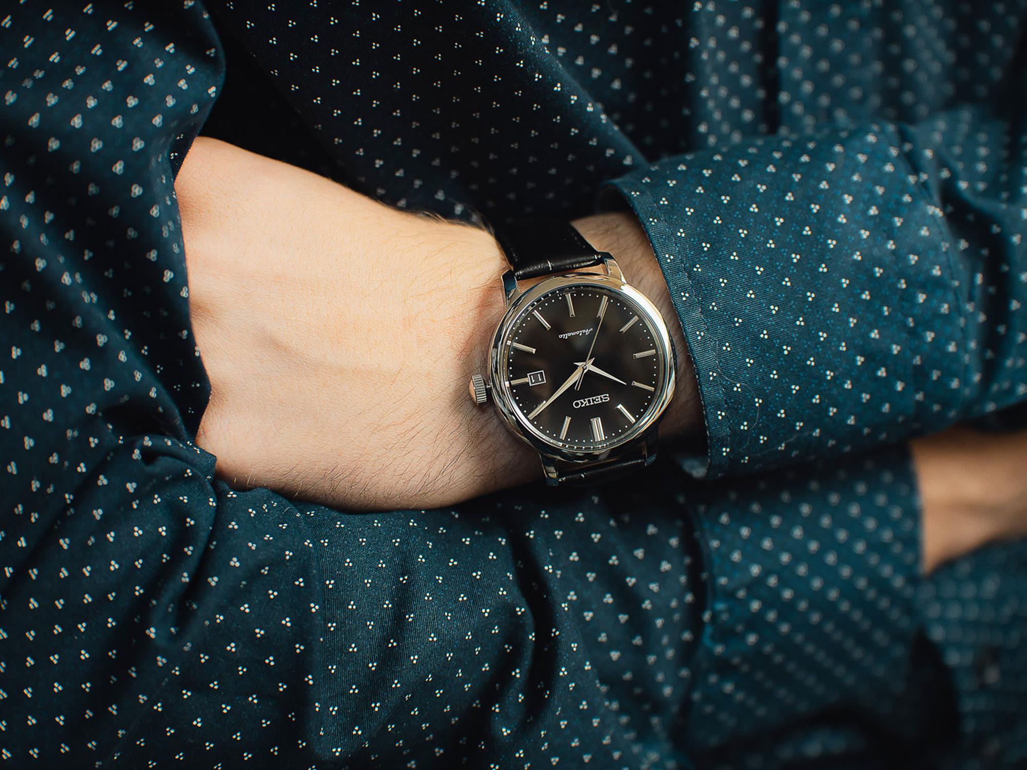 Seiko SRPA27K1 zegarek męski Automatic - miniatura 2