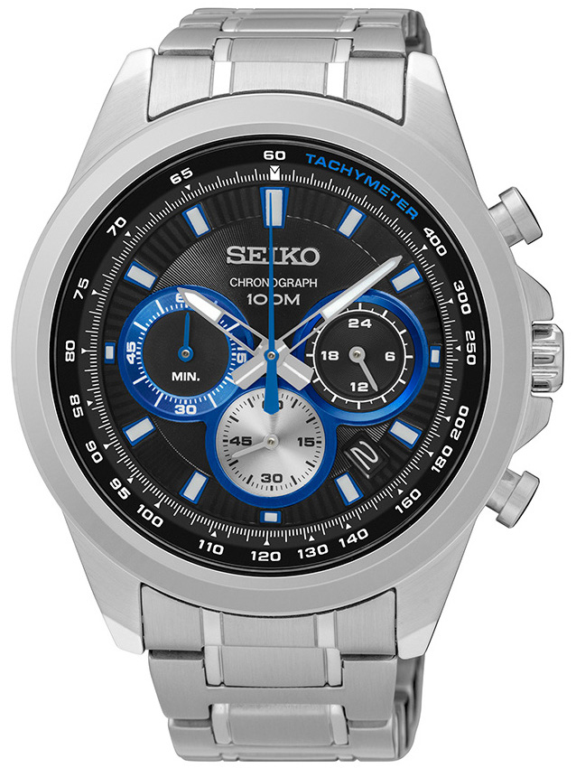 Seiko Chronograph Tachymeter Quartz SSB243P1