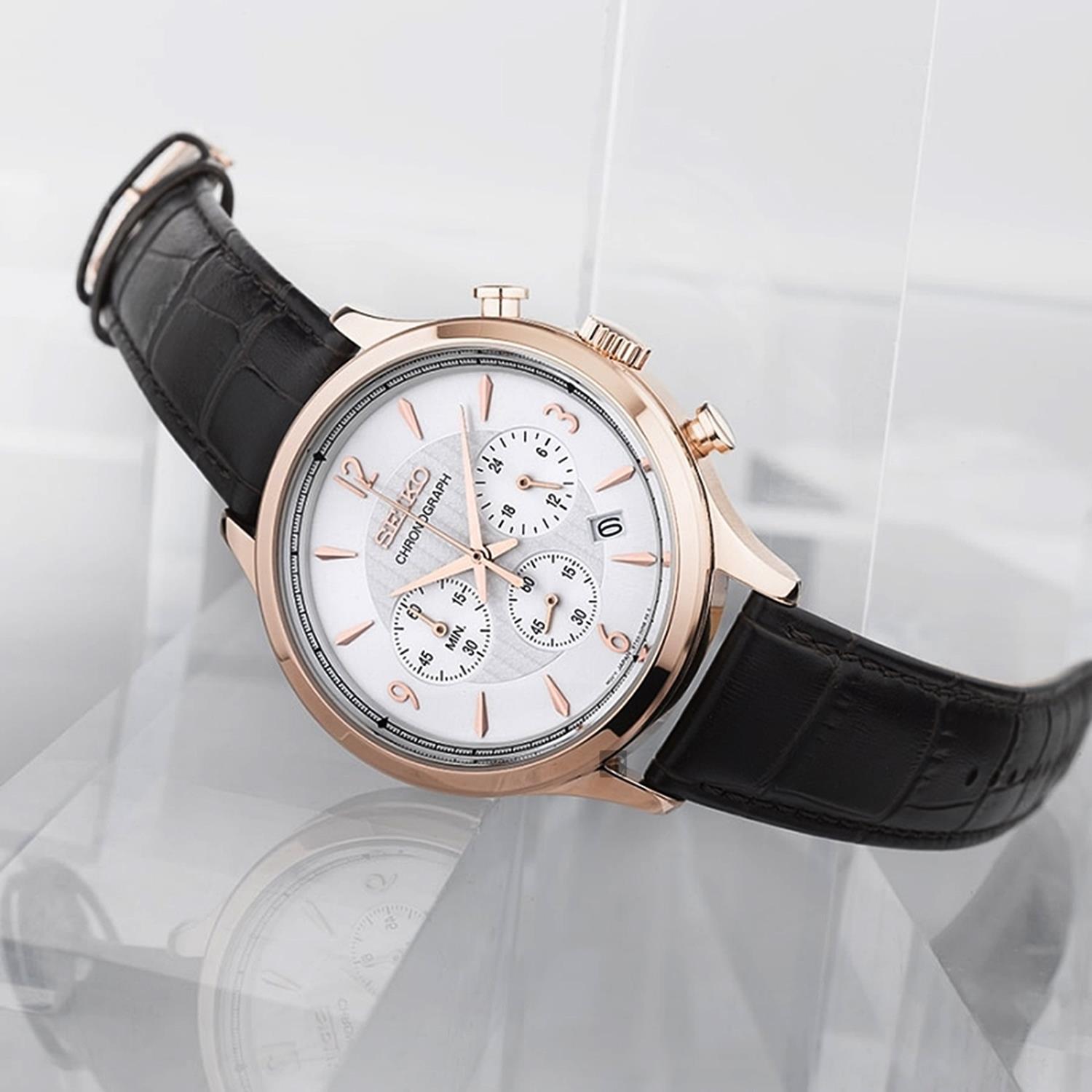 Seiko SSB342P1 zegarek męski Chronograph - miniatura 2