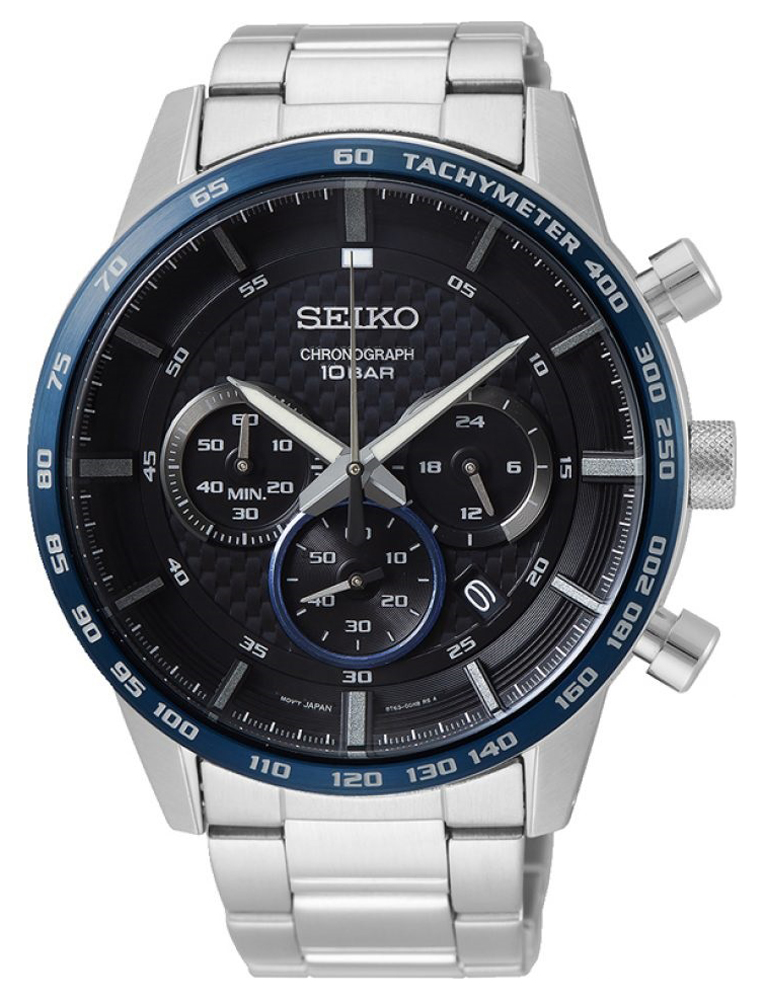 Seiko Quartz Chronograph 100m  SSB357P1