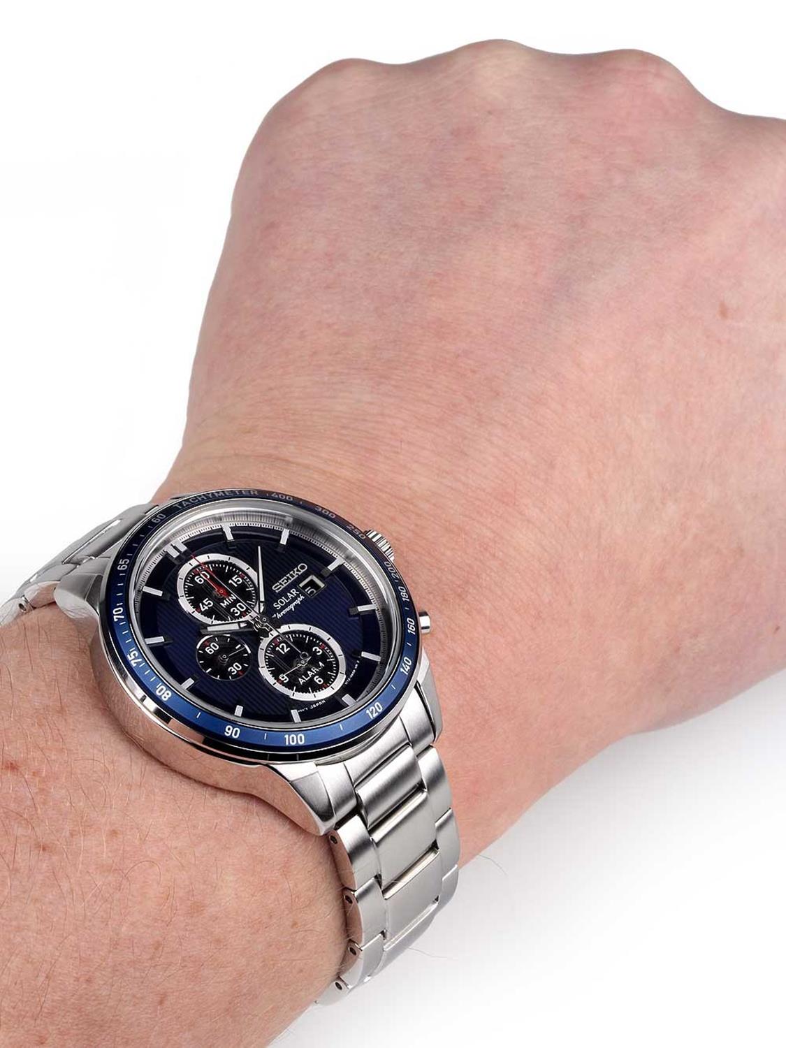 Seiko SSC431P1 zegarek męski Chronograph - miniatura 2