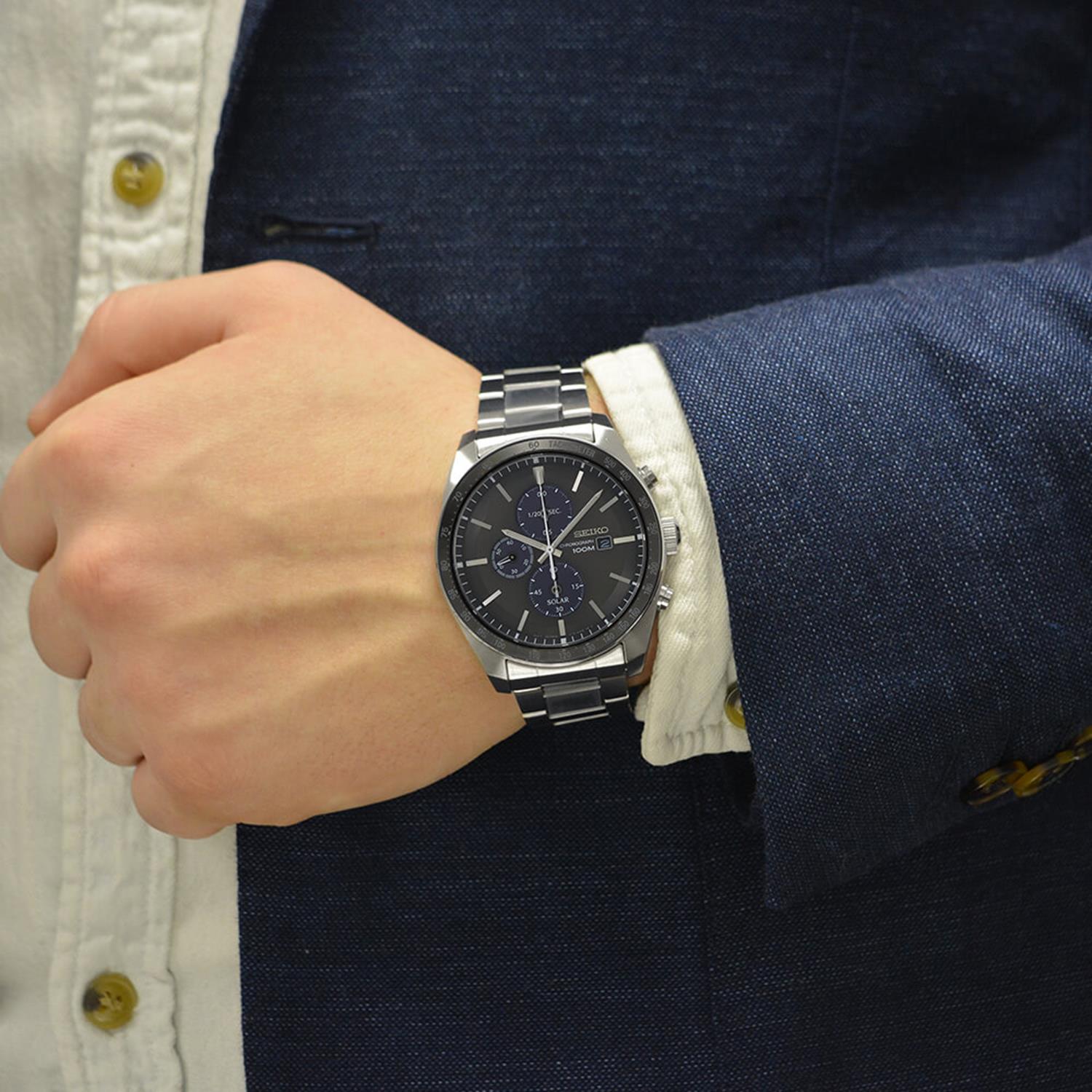 Seiko SSC715P1 zegarek męski Chronograph - miniatura 2
