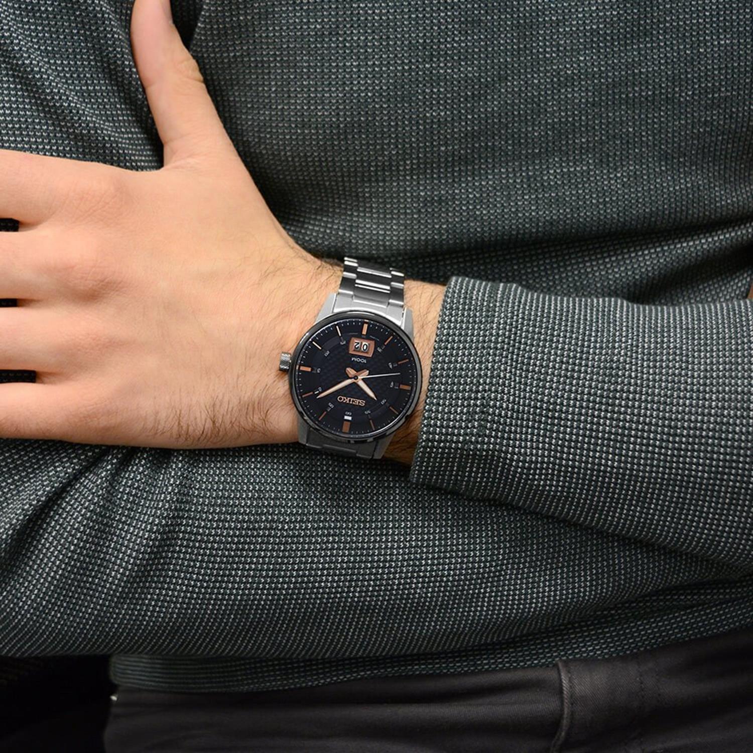 Seiko SUR285P1 zegarek męski Classic - miniatura 2