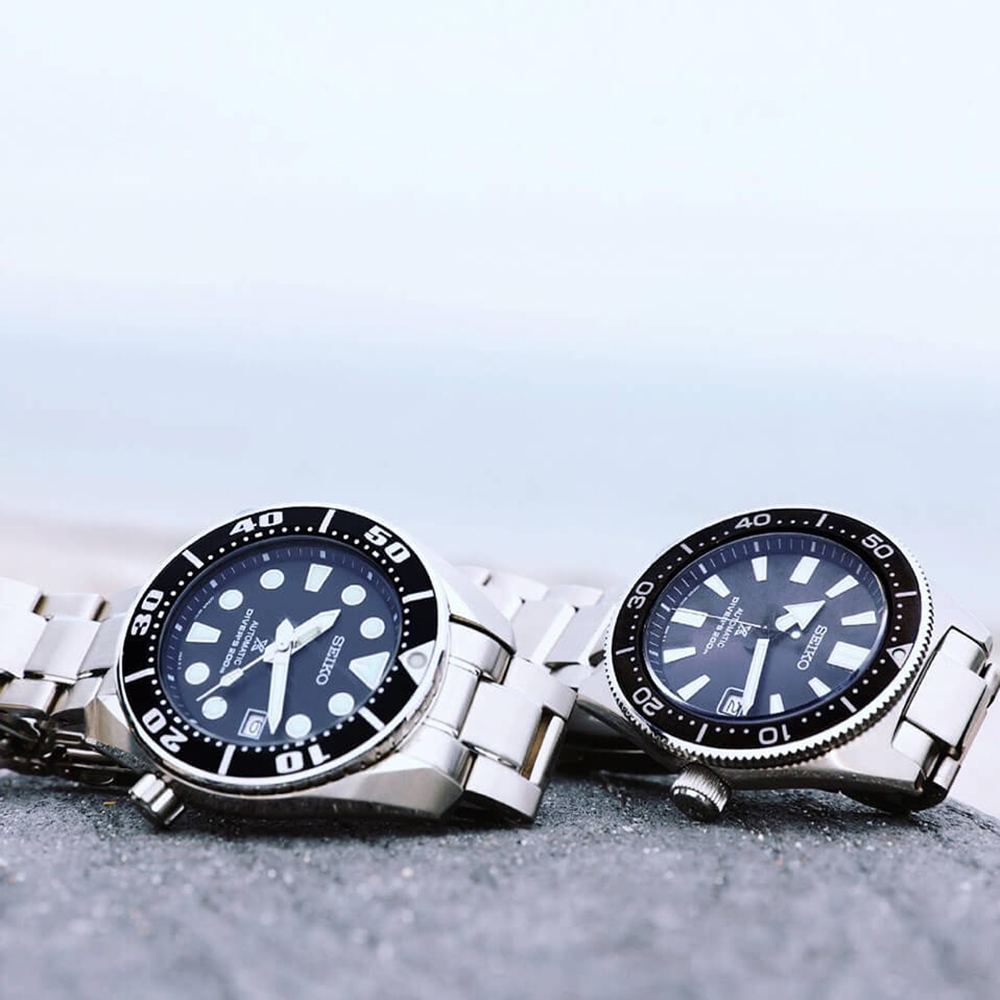 Seiko SBDC031 zegarek srebrny klasyczny Divers bransoleta - miniatura 5