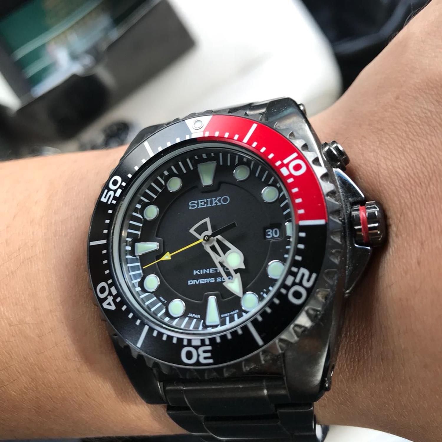 Seiko SKA577P1 zegarek męski Kinetic - miniatura 2