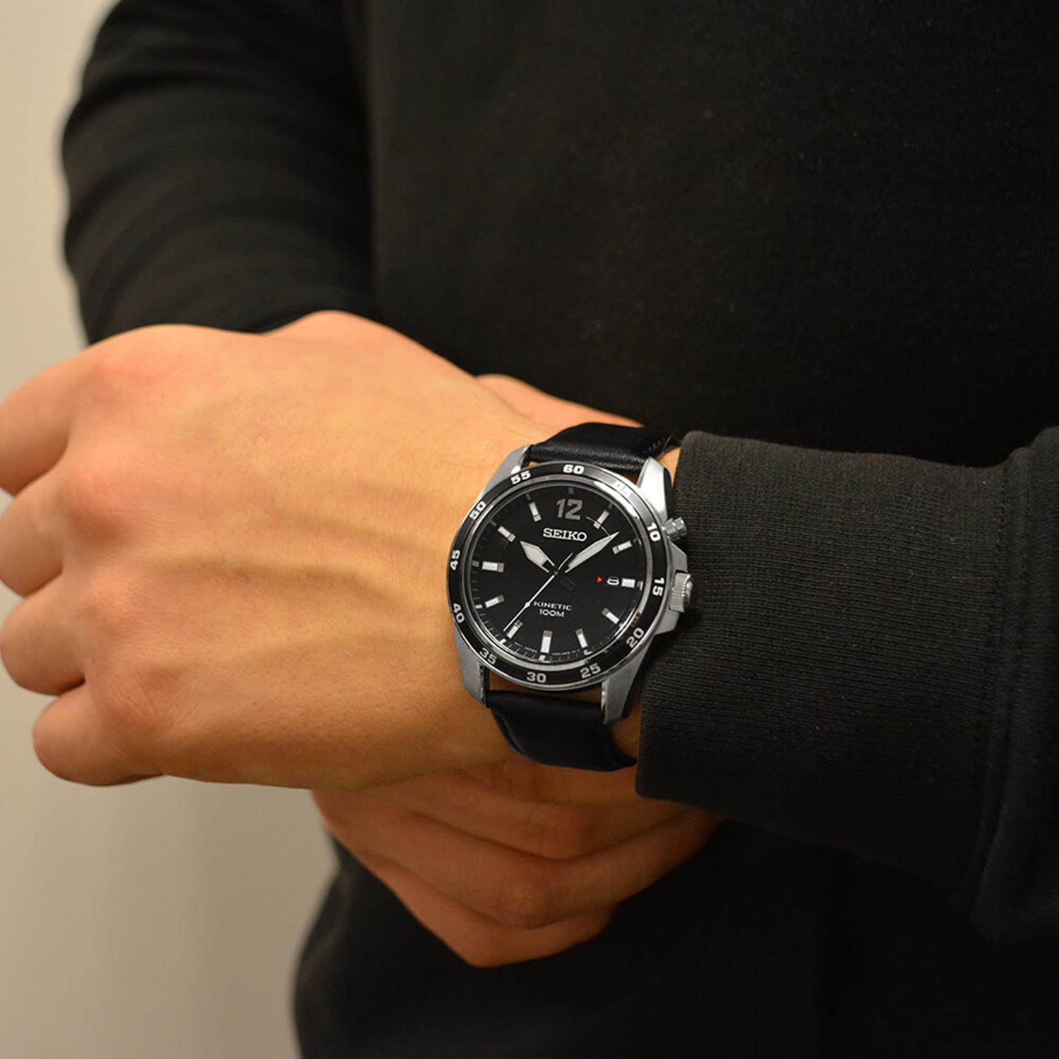 Seiko SKA789P1 zegarek męski Kinetic - miniatura 2