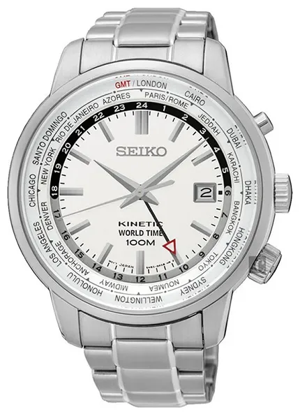 Seiko SUN067P1 Kinetic Kinetic World Time - zdjęcie 1