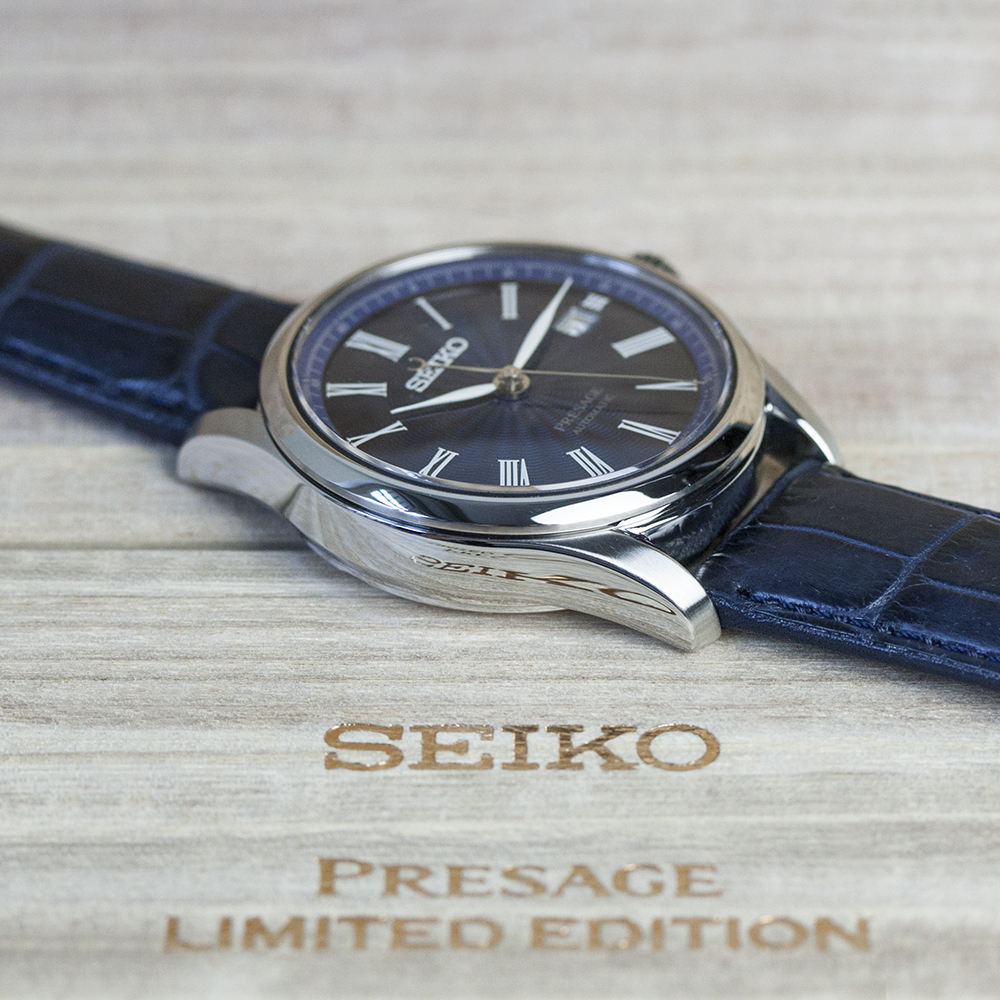 Seiko SPB075J1 Presage Shippo Enamel Automatic Limited Edition zegarek klasyczny Presage - miniatura 4