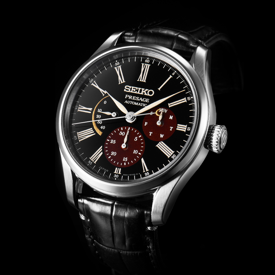 Seiko SPB085J1 Presage The Urushi Byakudan Automatic Limited Edition zegarek klasyczny Presage