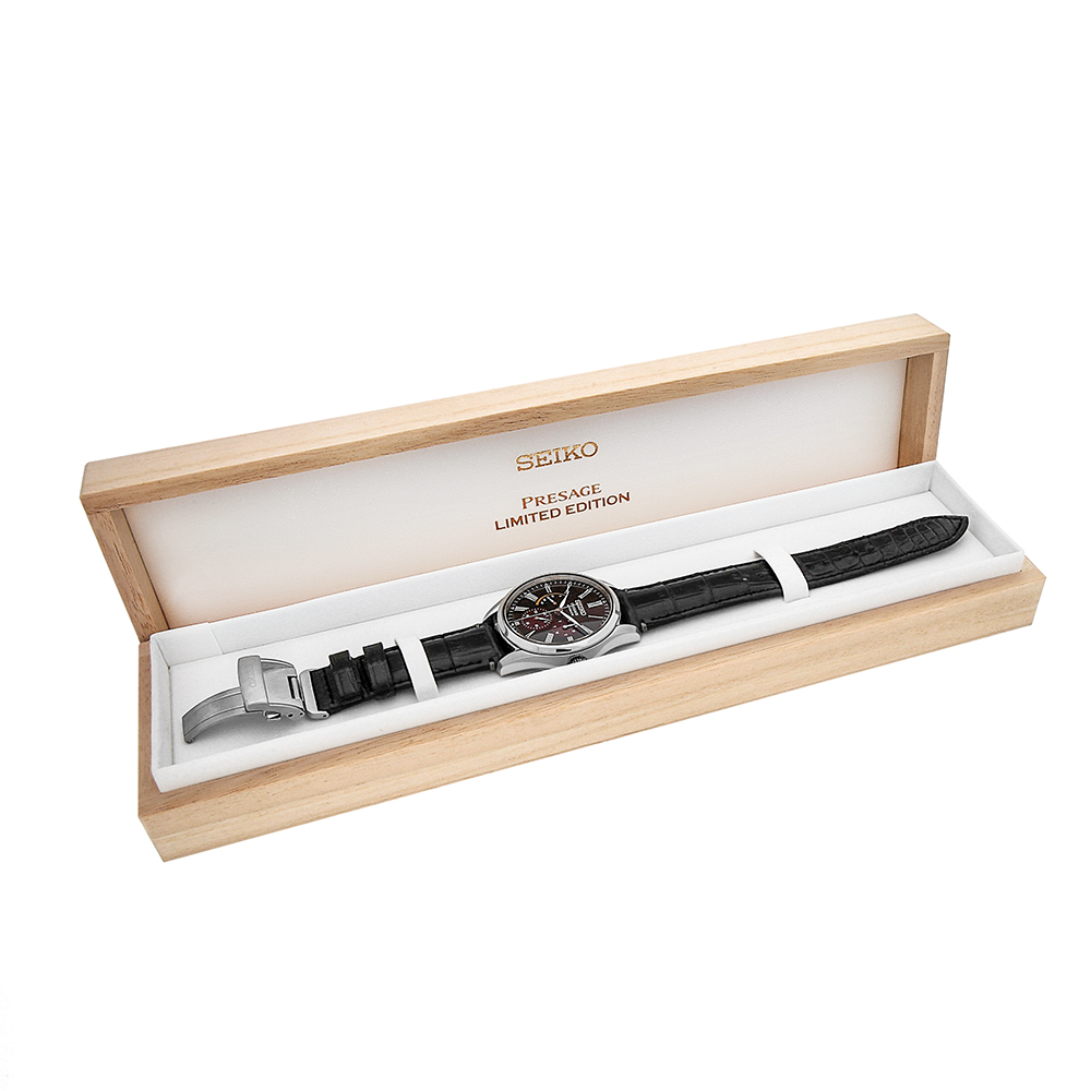 zegarek Seiko SPB085J1 automatyczny męski Presage Presage The Urushi Byakudan Automatic Limited Edition
