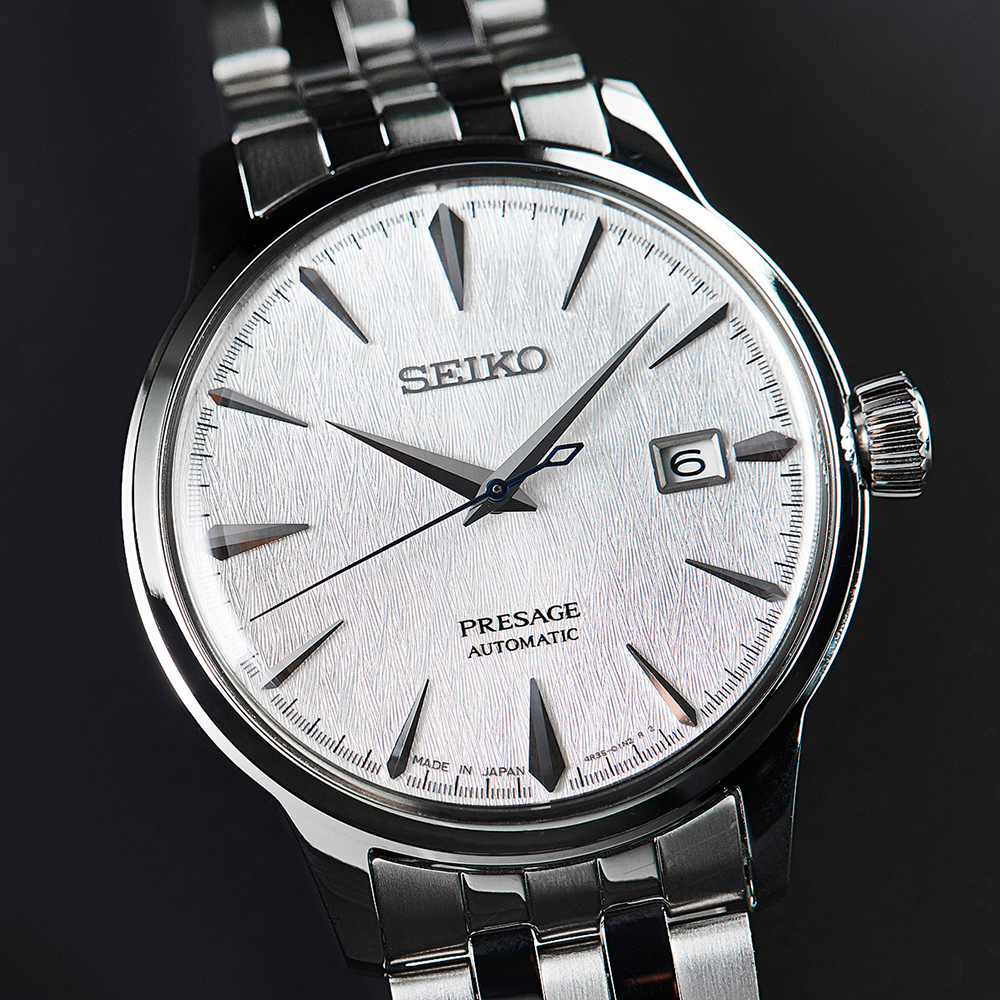 Seiko SRPC97J1 męski zegarek Presage bransoleta - miniatura 3