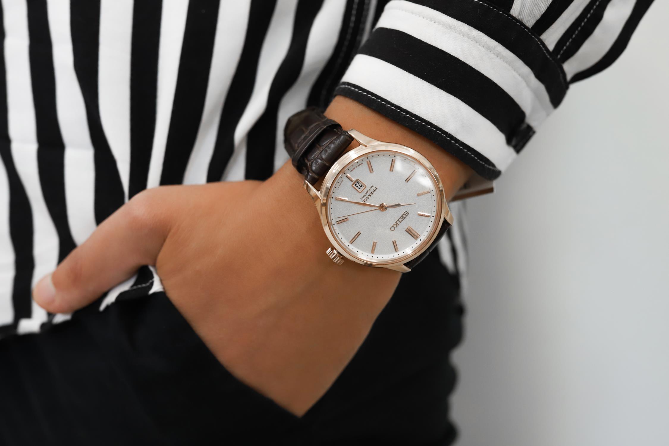 Seiko SRPD42J1 zegarek męski Presage - miniatura 6