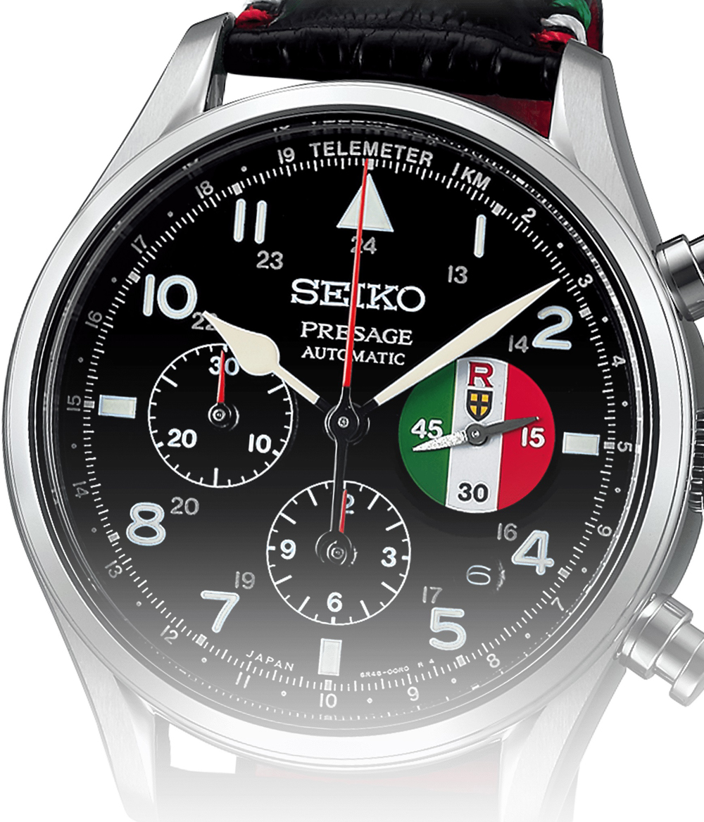 Seiko SRQ033J1 zegarek męski Presage - miniatura 2