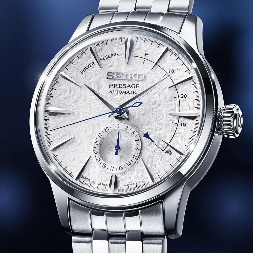 zegarek Seiko SSA385J1 automatyczny męski Presage Presage Cocktail Fuyugeshiki Limited Edition - miniatura 6