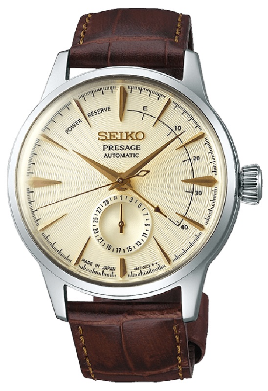 Seiko Presage Cocktail Goldern Champagne Automatic  SSA387J1