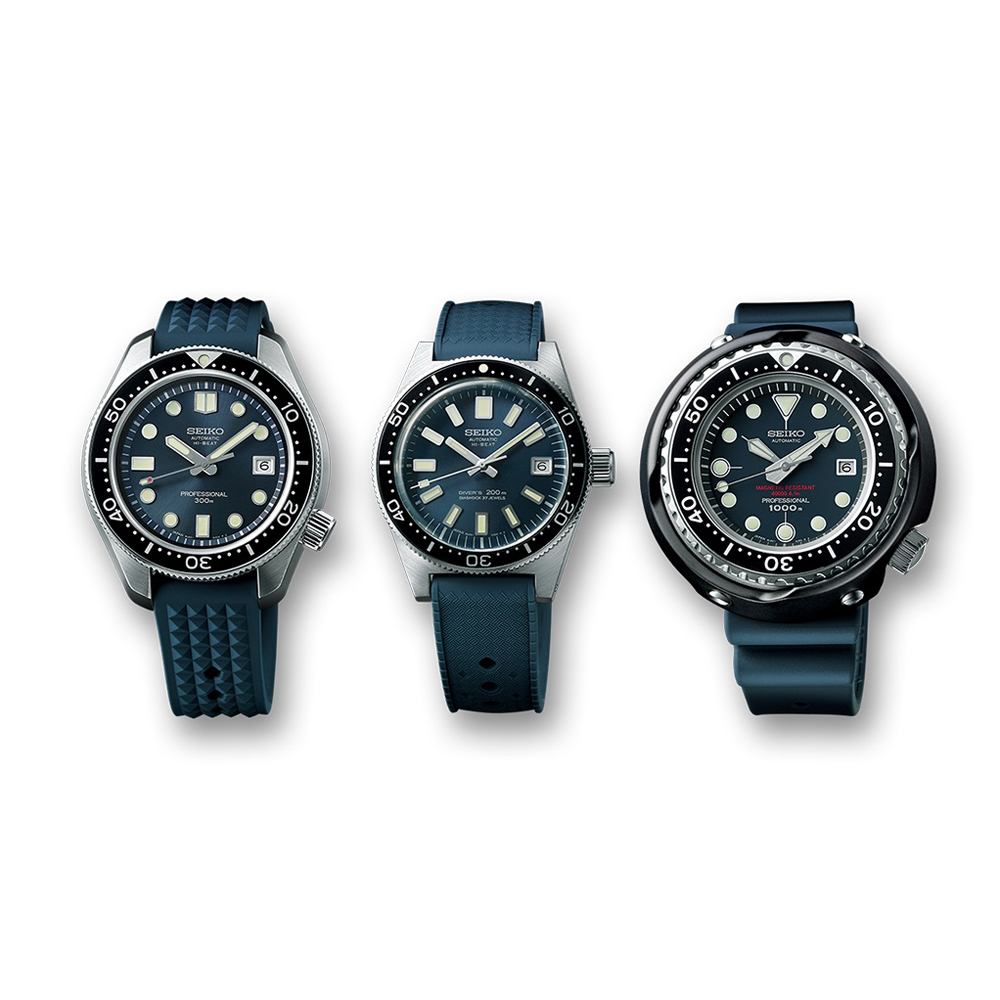 zegarek Seiko SLA041J1 automatyczny męski Prospex SEIKO DIVERS WATCH 55th Anniversary Limited Edition - miniatura 6