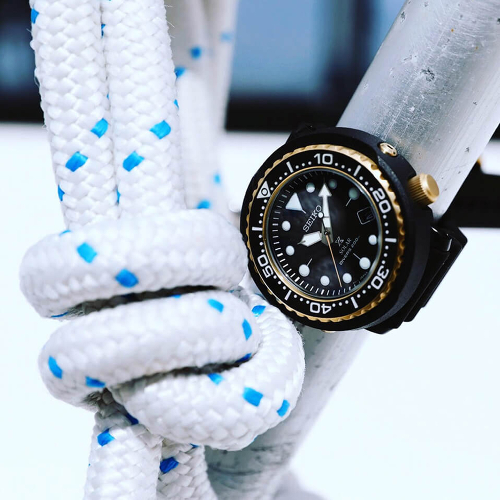 zegarek Seiko SNE498P1 czarny Prospex - miniatura 7