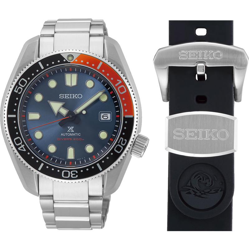 Seiko SPB097J1 Diver Automatic Twilight Blue Limited Edition Strap Set zegarek sportowy Prospex - miniatura 5