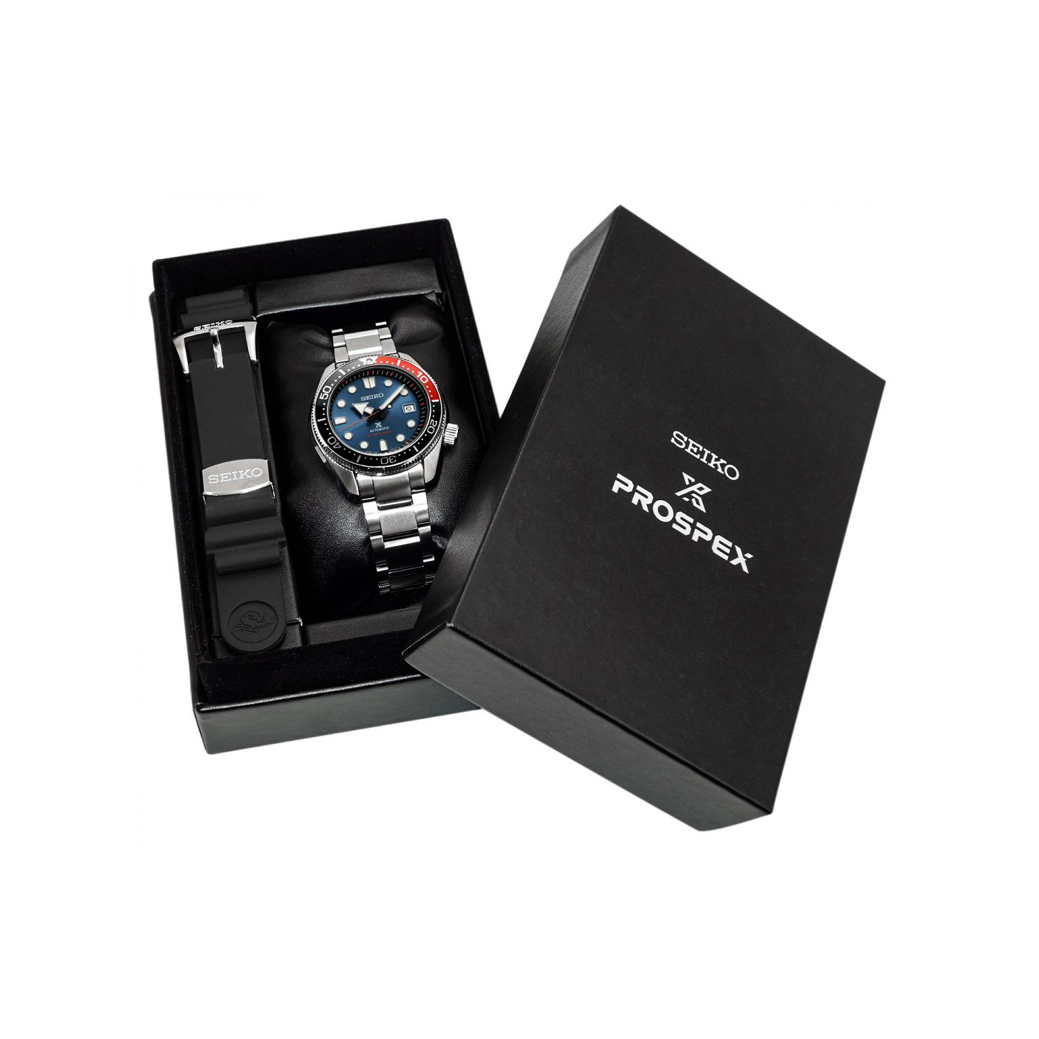 Seiko SPB097J1 zegarek srebrny sportowy Prospex bransoleta - miniatura 8