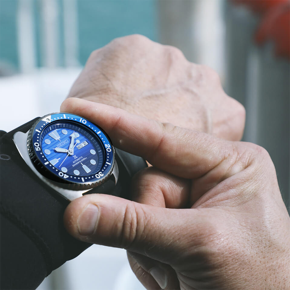 Seiko SRPC91K1 zegarek męski sportowy Prospex pasek