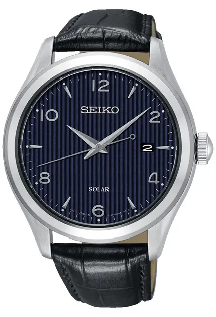 Seiko SNE491P1 Solar Solar 100m - zdjęcie 1