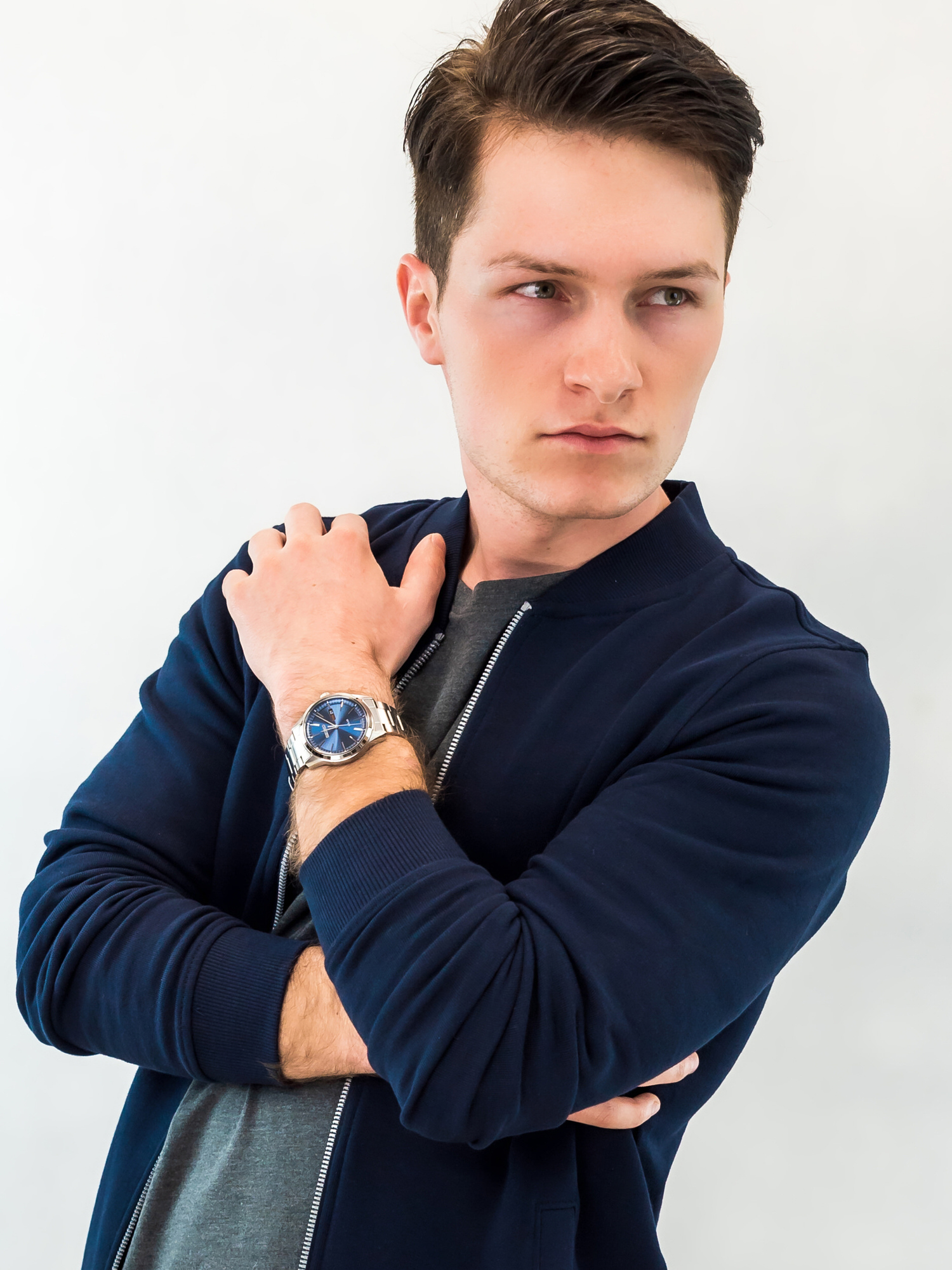 Seiko SNE525P1 zegarek męski Solar
