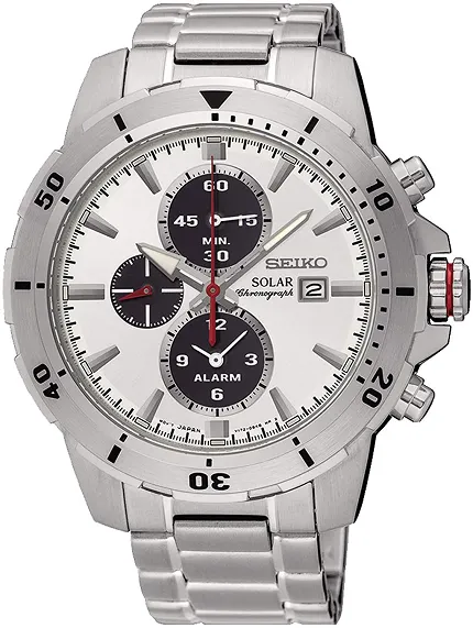 Seiko SSC553P1 Solar Solar Chronograph - zdjęcie 1