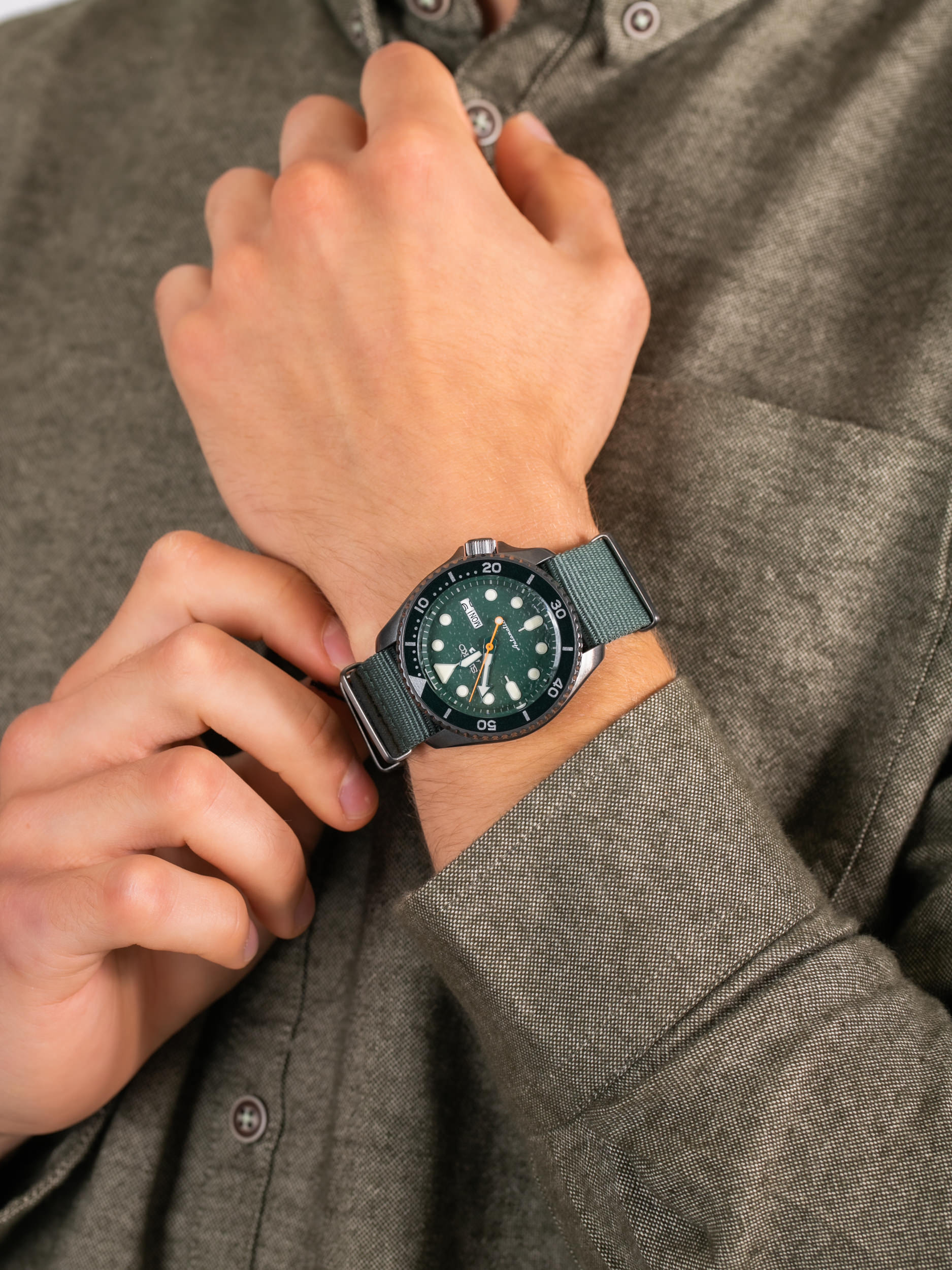 Seiko SRPD77K1 męski zegarek Sports Automat pasek