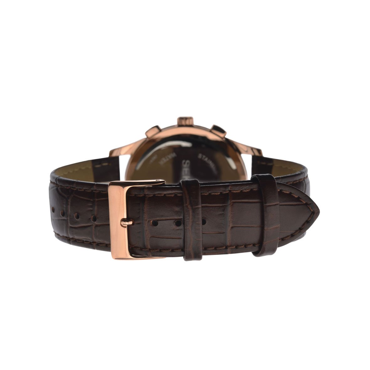 zegarek Sekonda SEK.1157 kwarcowy męski Chronograph Mens Leather Strap Chronograph Watch - miniatura 6